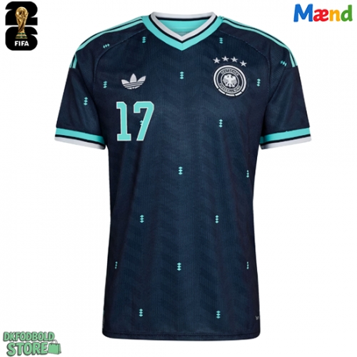 Tyskland Florian Wirtz #17 Replika Udebanetrøje VM 2026 Kortærmet